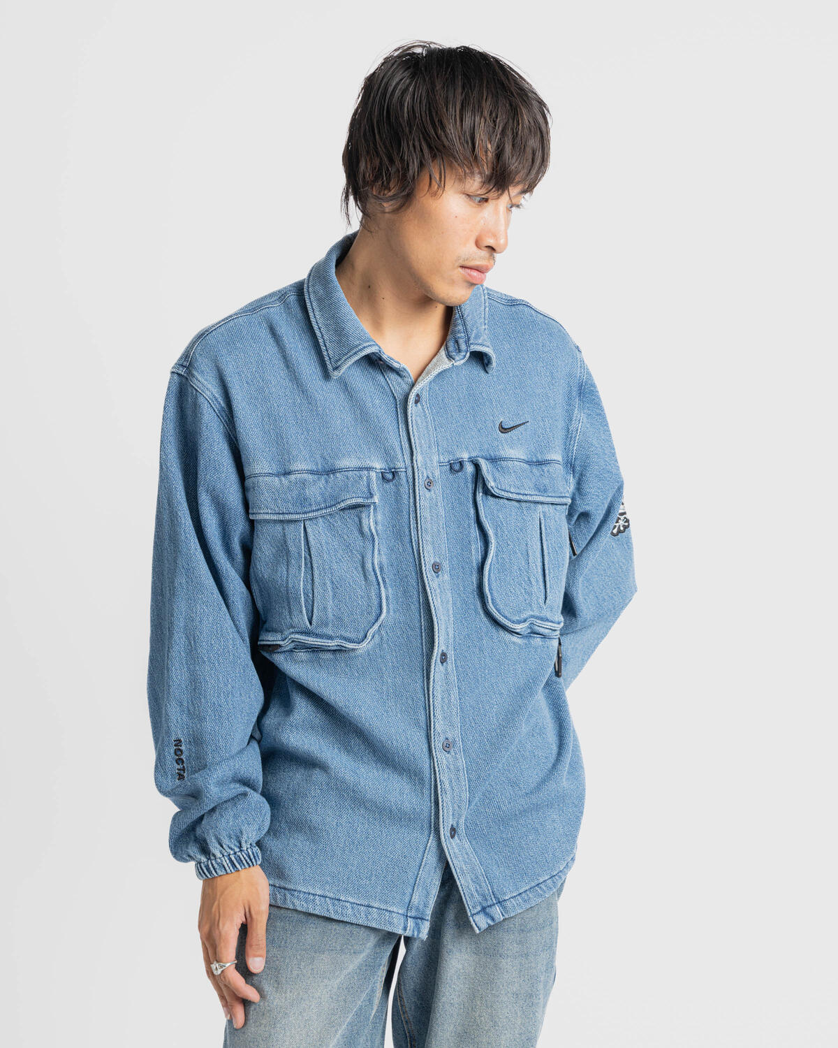 Nike x NOCTA OPAL Button Down Denim | FZ3260-486 | AFEW STORE